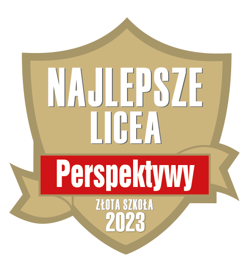 Najlepsze Licea Perspektywy - Złota Szkoła 2023